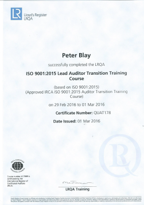 LEAD AUDITOR